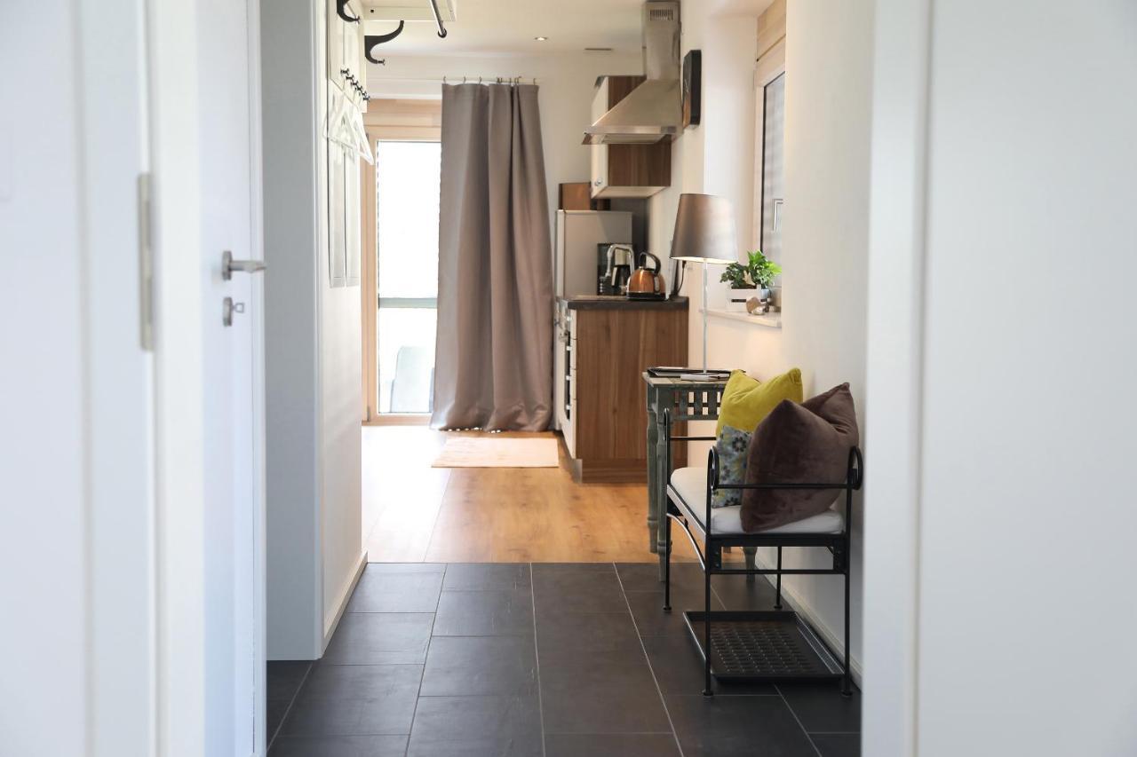 Appartement Burgblick Harburg  Buitenkant foto