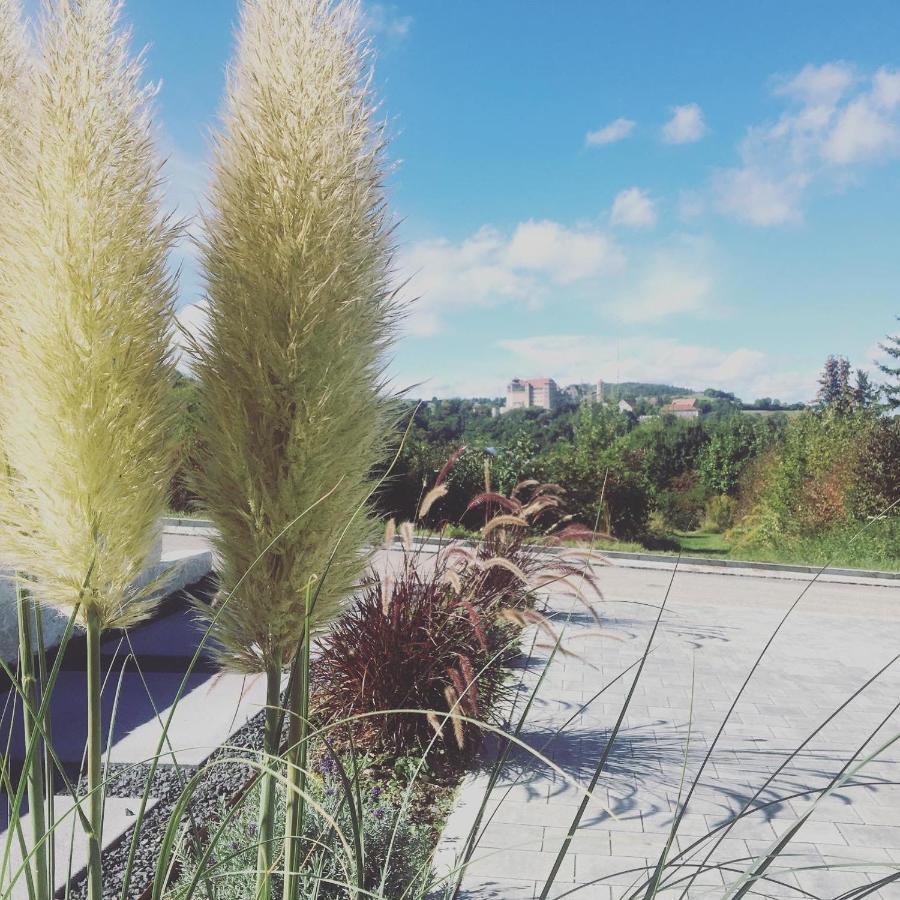 Appartement Burgblick Harburg  Buitenkant foto